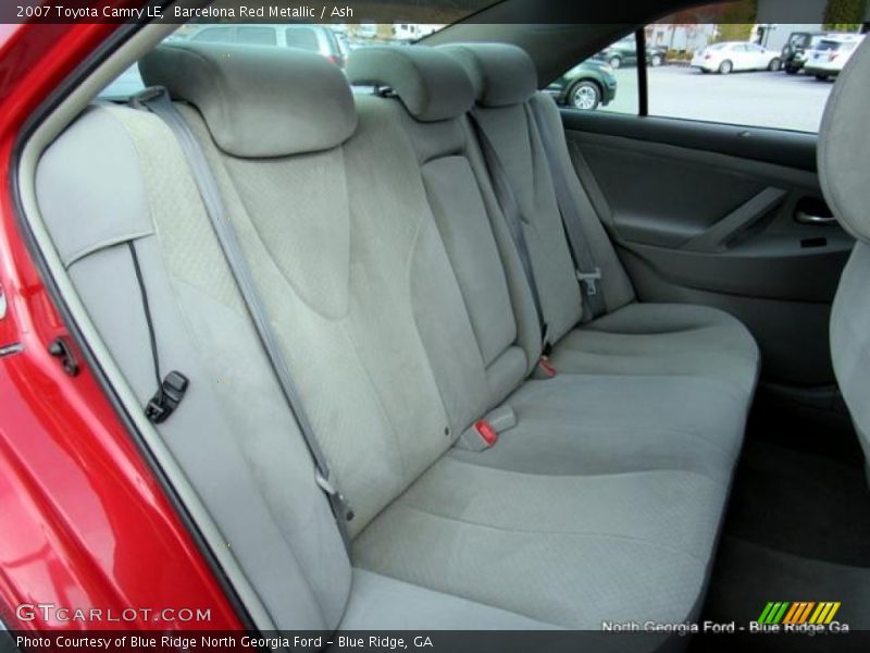 Barcelona Red Metallic / Ash 2007 Toyota Camry LE