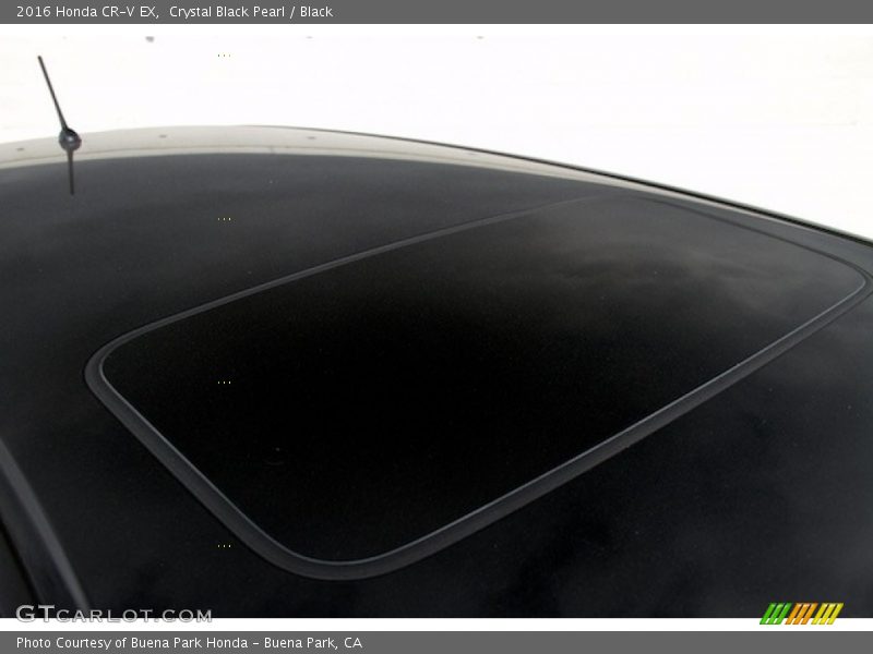Crystal Black Pearl / Black 2016 Honda CR-V EX