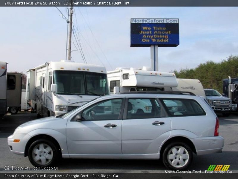 CD Silver Metallic / Charcoal/Light Flint 2007 Ford Focus ZXW SE Wagon