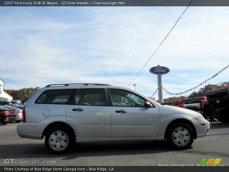 CD Silver Metallic / Charcoal/Light Flint 2007 Ford Focus ZXW SE Wagon