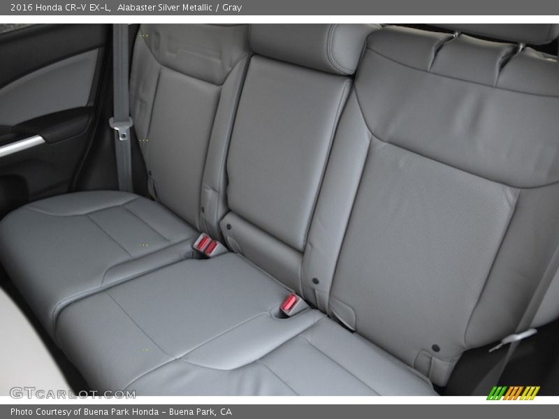 Alabaster Silver Metallic / Gray 2016 Honda CR-V EX-L