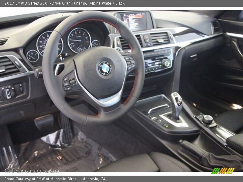 Alpine White / Black 2017 BMW 3 Series 330i xDrive Gran Turismo