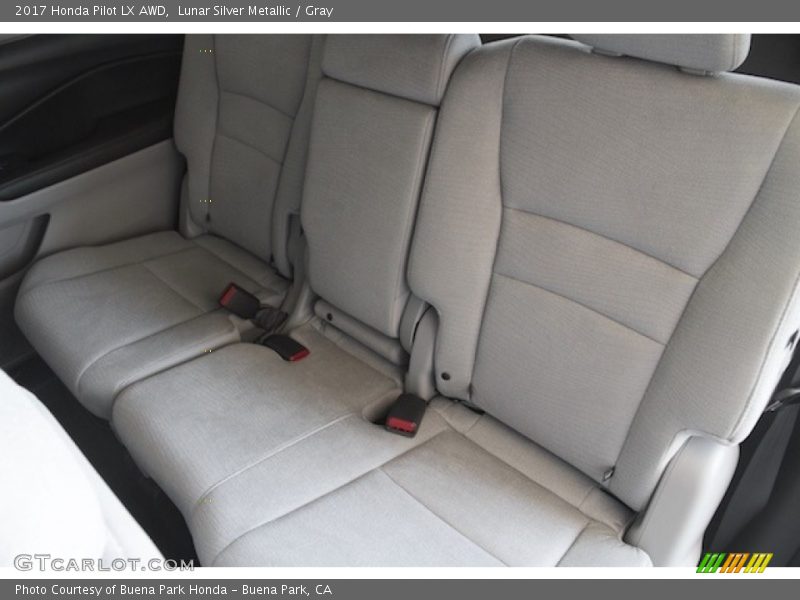 Rear Seat of 2017 Pilot LX AWD