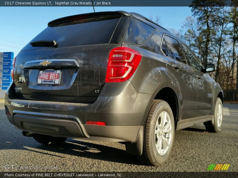 Nightfall Gray Metallic / Jet Black 2017 Chevrolet Equinox LT