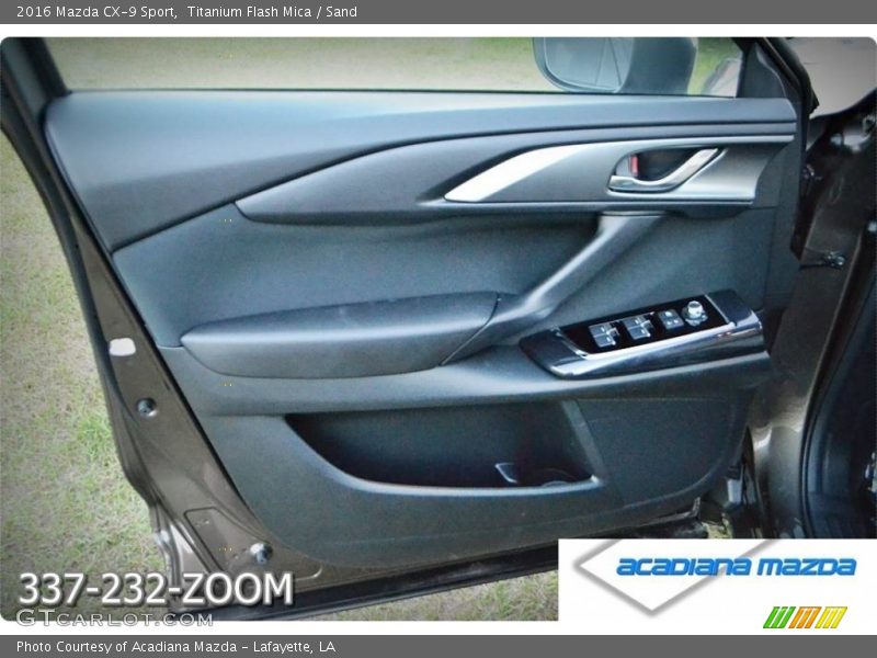 Titanium Flash Mica / Sand 2016 Mazda CX-9 Sport