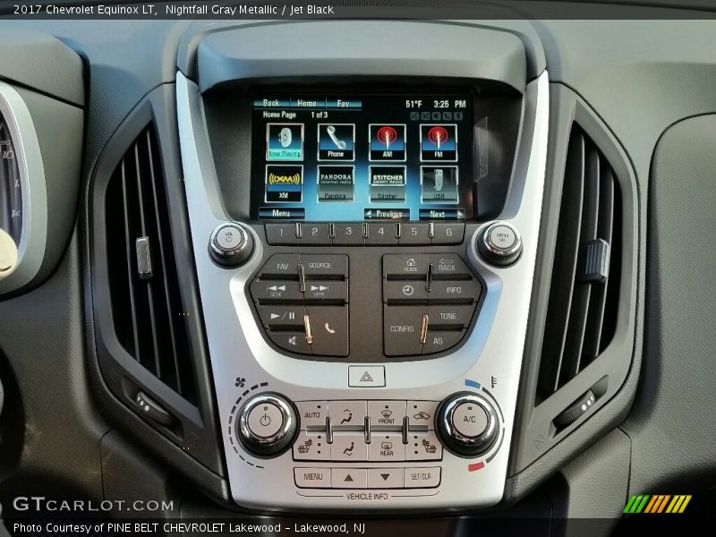 Nightfall Gray Metallic / Jet Black 2017 Chevrolet Equinox LT