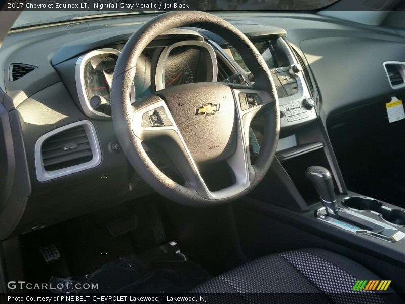 Nightfall Gray Metallic / Jet Black 2017 Chevrolet Equinox LT