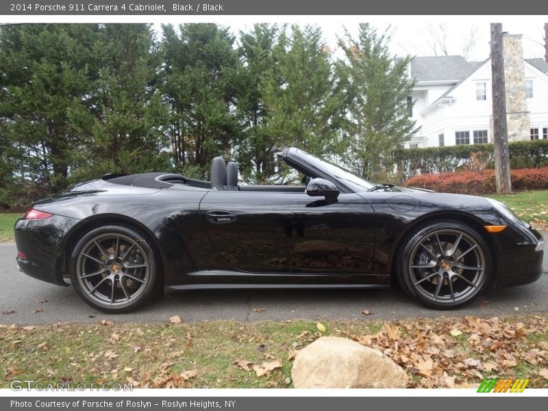  2014 911 Carrera 4 Cabriolet Black