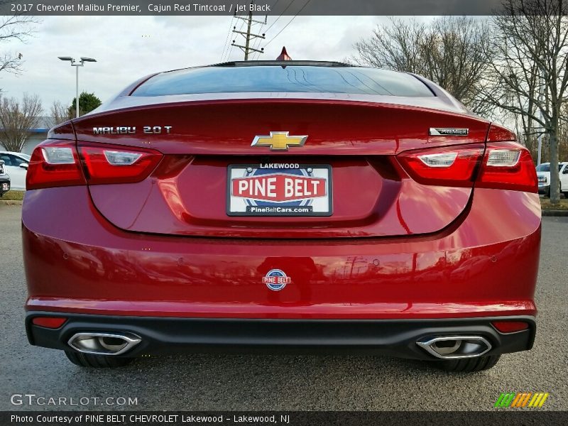 Cajun Red Tintcoat / Jet Black 2017 Chevrolet Malibu Premier