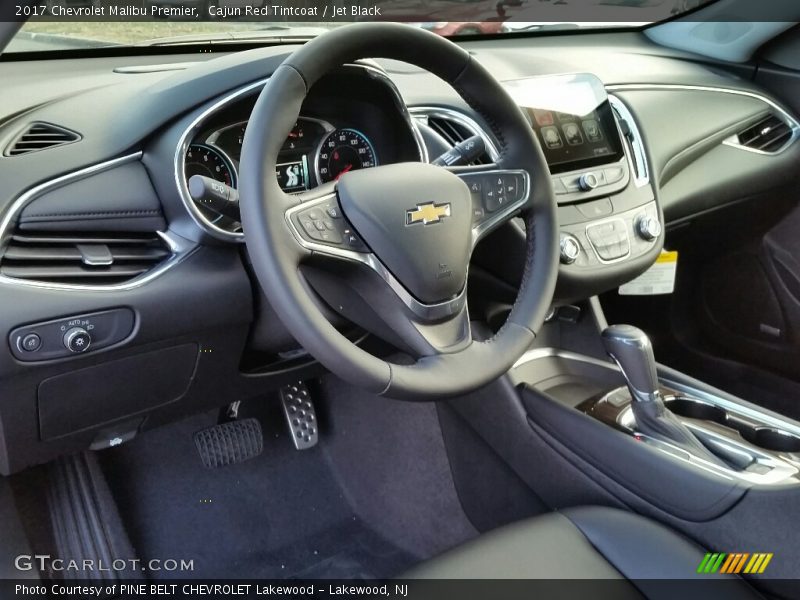 Dashboard of 2017 Malibu Premier