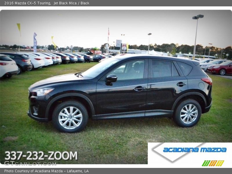 Jet Black Mica / Black 2016 Mazda CX-5 Touring