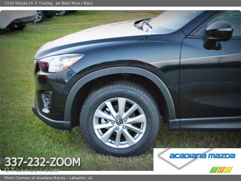Jet Black Mica / Black 2016 Mazda CX-5 Touring