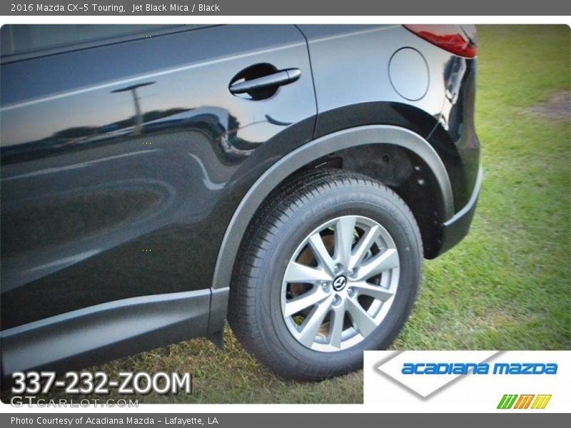 Jet Black Mica / Black 2016 Mazda CX-5 Touring