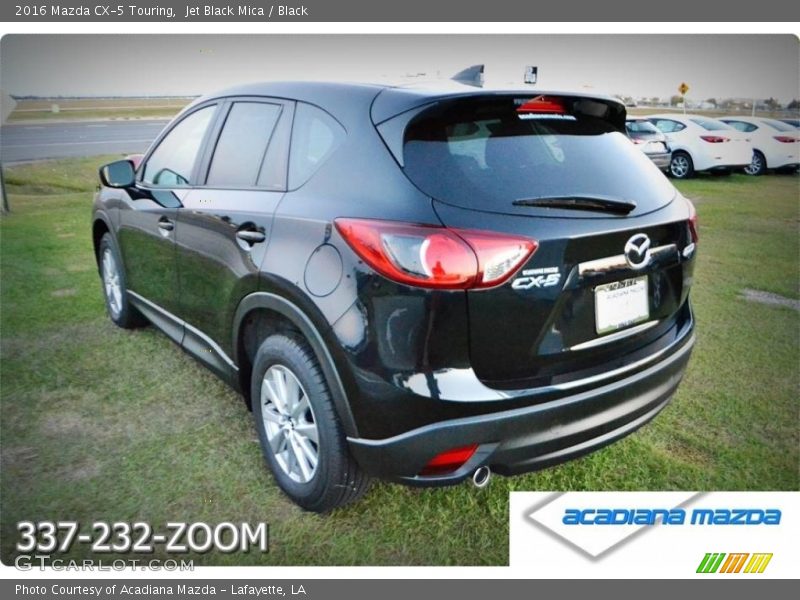 Jet Black Mica / Black 2016 Mazda CX-5 Touring