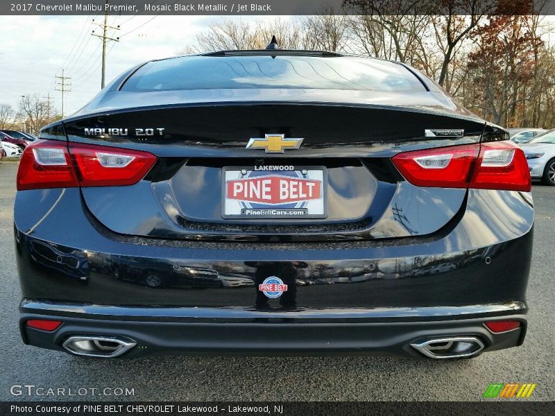 Mosaic Black Metallic / Jet Black 2017 Chevrolet Malibu Premier