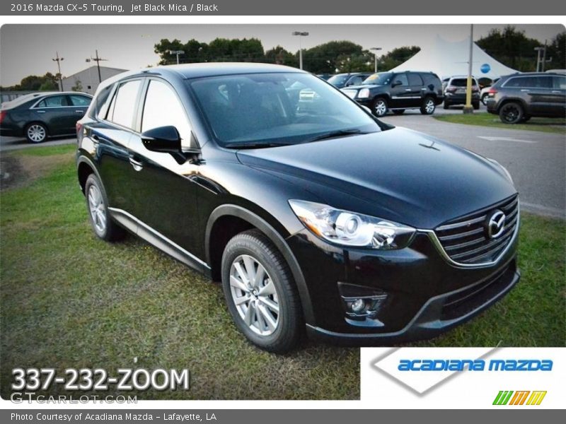Jet Black Mica / Black 2016 Mazda CX-5 Touring