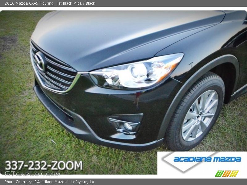 Jet Black Mica / Black 2016 Mazda CX-5 Touring