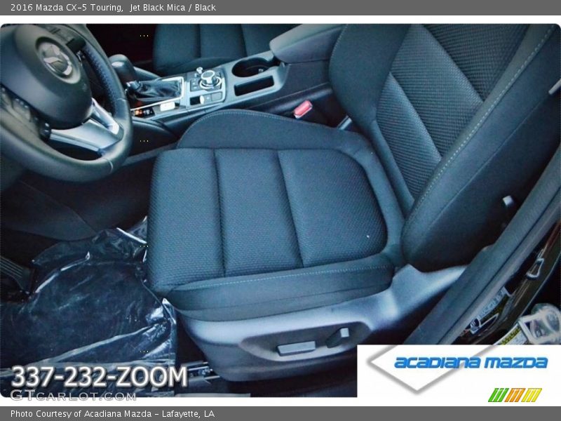 Jet Black Mica / Black 2016 Mazda CX-5 Touring