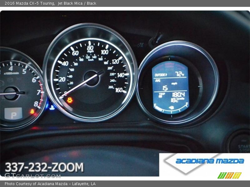 Jet Black Mica / Black 2016 Mazda CX-5 Touring