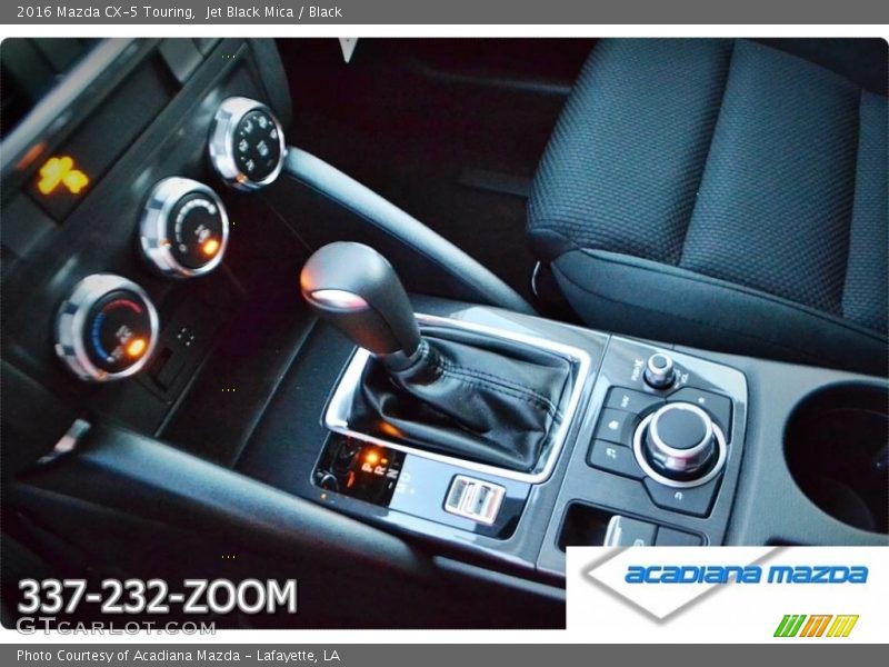Jet Black Mica / Black 2016 Mazda CX-5 Touring