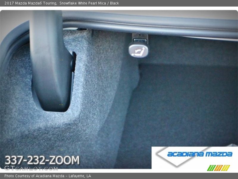 Snowflake White Pearl Mica / Black 2017 Mazda Mazda6 Touring