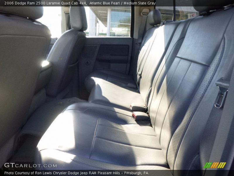 Atlantic Blue Pearl / Medium Slate Gray 2006 Dodge Ram 2500 Laramie Quad Cab 4x4