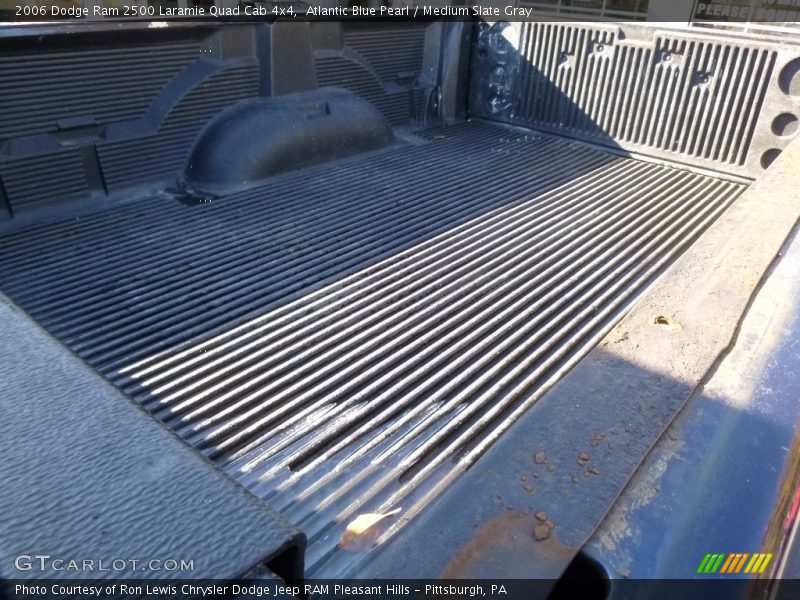 Atlantic Blue Pearl / Medium Slate Gray 2006 Dodge Ram 2500 Laramie Quad Cab 4x4