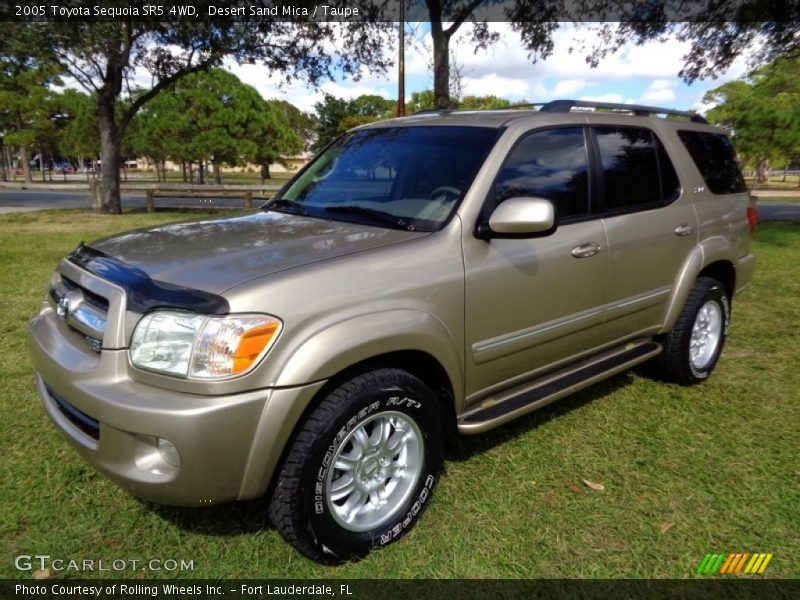 Desert Sand Mica / Taupe 2005 Toyota Sequoia SR5 4WD