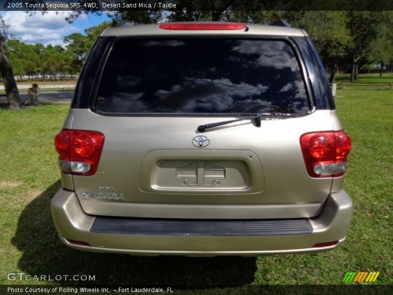 Desert Sand Mica / Taupe 2005 Toyota Sequoia SR5 4WD