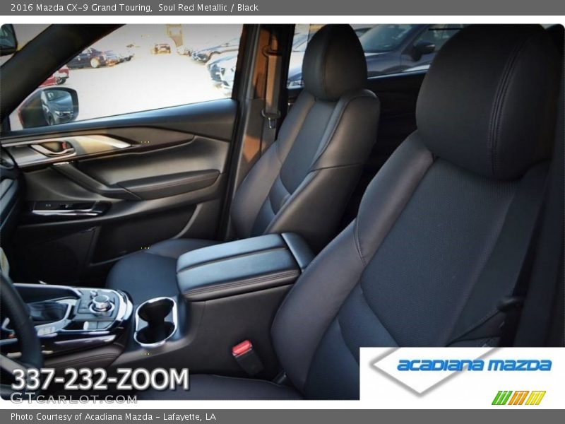 Soul Red Metallic / Black 2016 Mazda CX-9 Grand Touring