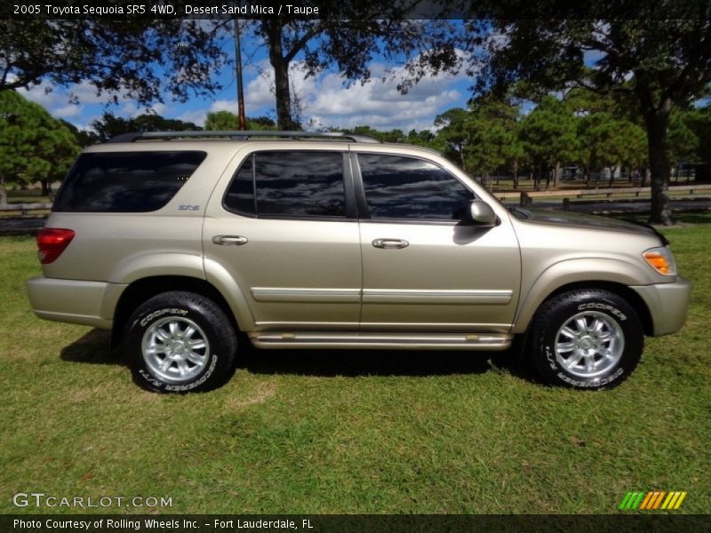 Desert Sand Mica / Taupe 2005 Toyota Sequoia SR5 4WD