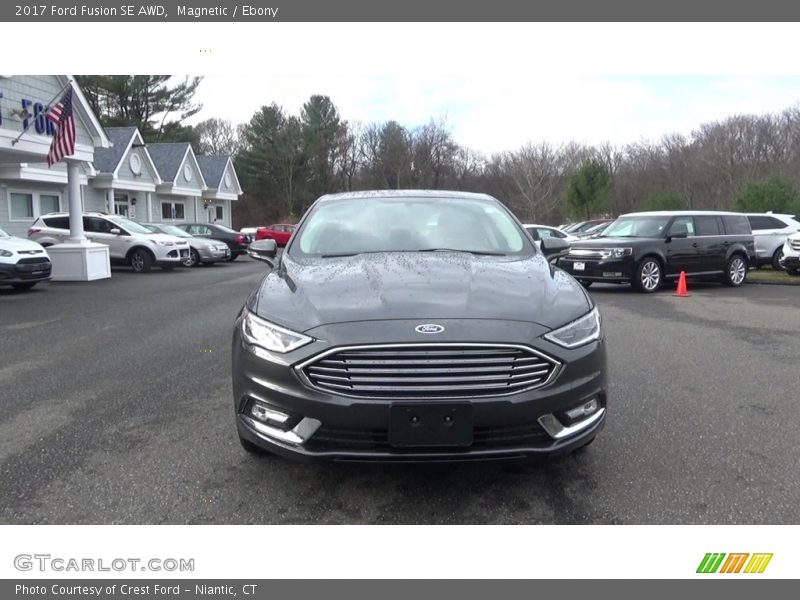 Magnetic / Ebony 2017 Ford Fusion SE AWD