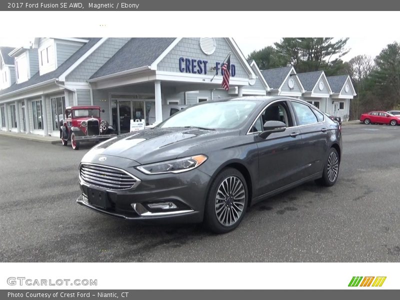 Magnetic / Ebony 2017 Ford Fusion SE AWD