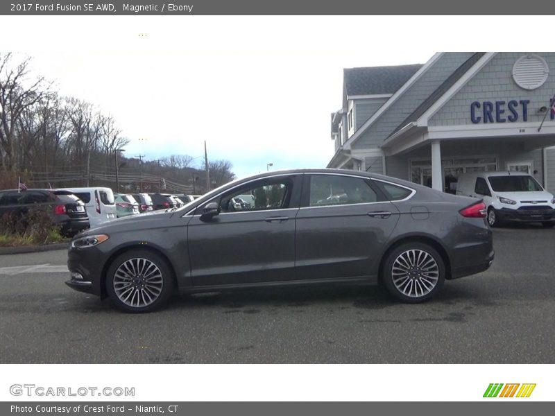 Magnetic / Ebony 2017 Ford Fusion SE AWD