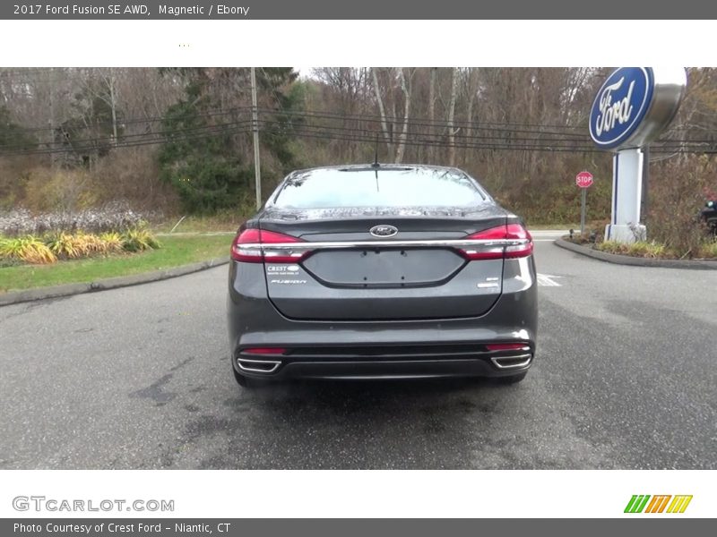 Magnetic / Ebony 2017 Ford Fusion SE AWD