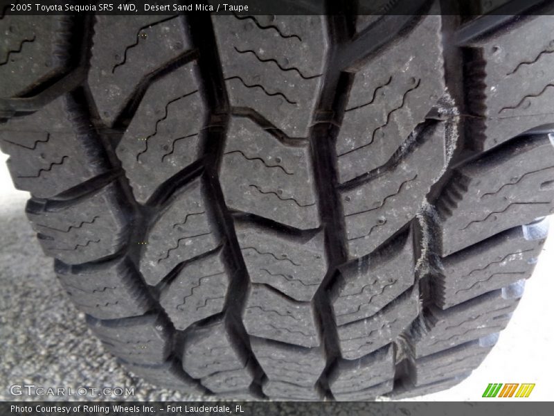 Desert Sand Mica / Taupe 2005 Toyota Sequoia SR5 4WD