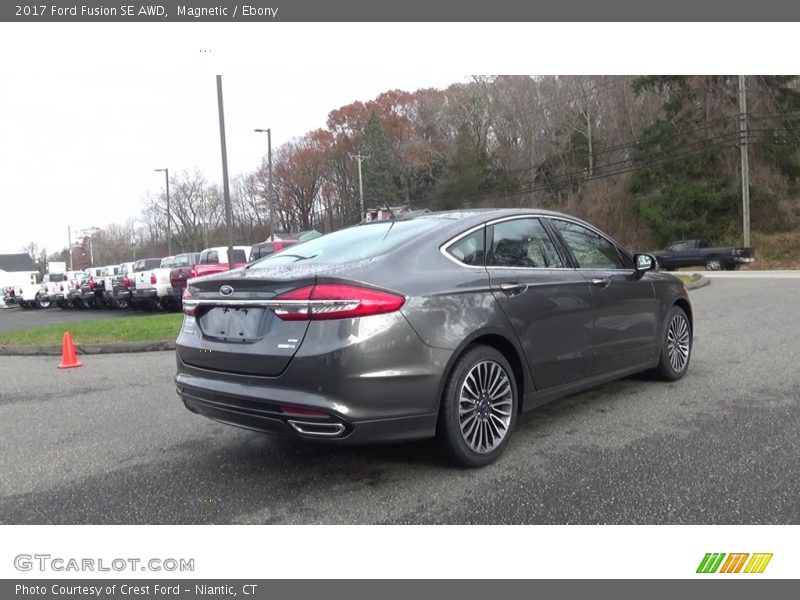 Magnetic / Ebony 2017 Ford Fusion SE AWD