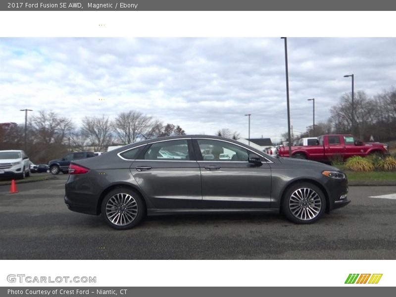 Magnetic / Ebony 2017 Ford Fusion SE AWD