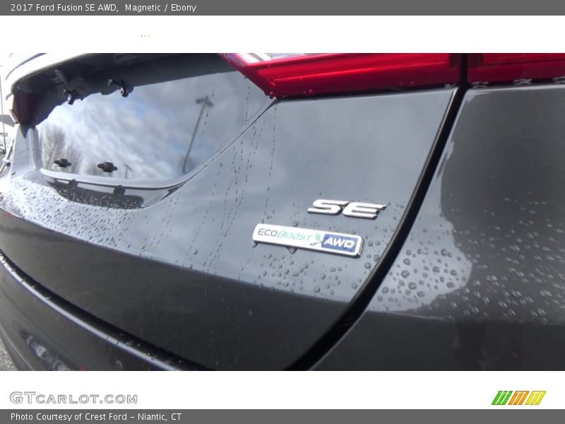 Magnetic / Ebony 2017 Ford Fusion SE AWD