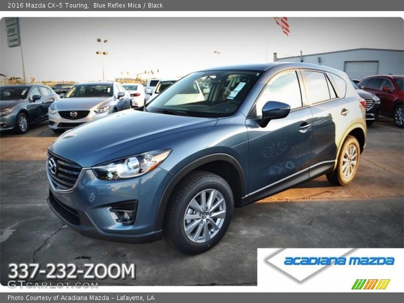 Blue Reflex Mica / Black 2016 Mazda CX-5 Touring