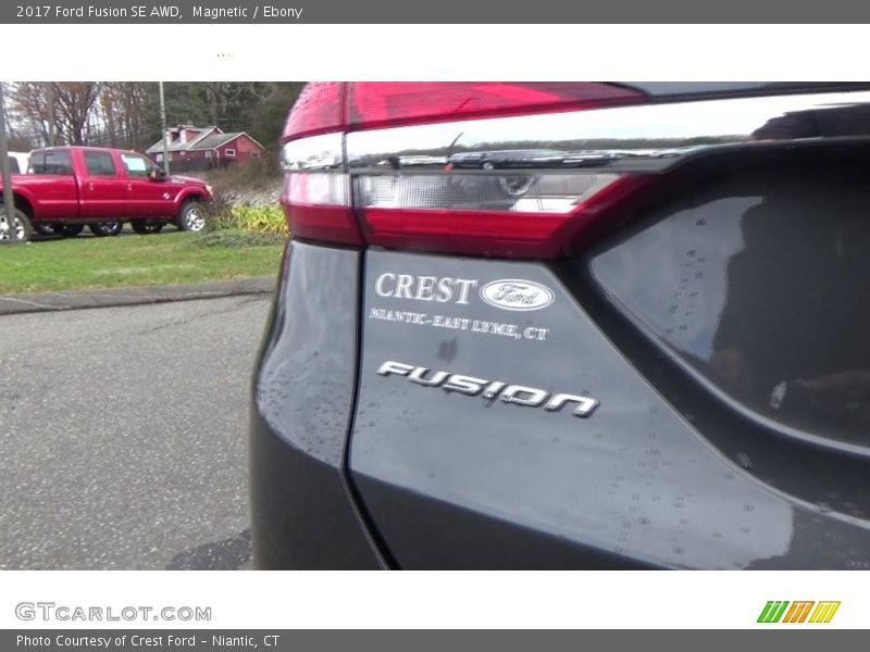 Magnetic / Ebony 2017 Ford Fusion SE AWD
