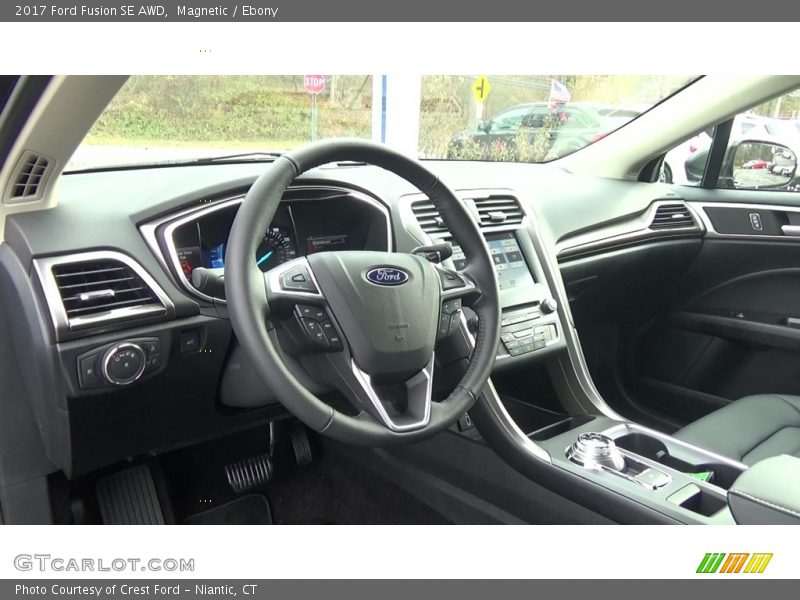 Magnetic / Ebony 2017 Ford Fusion SE AWD
