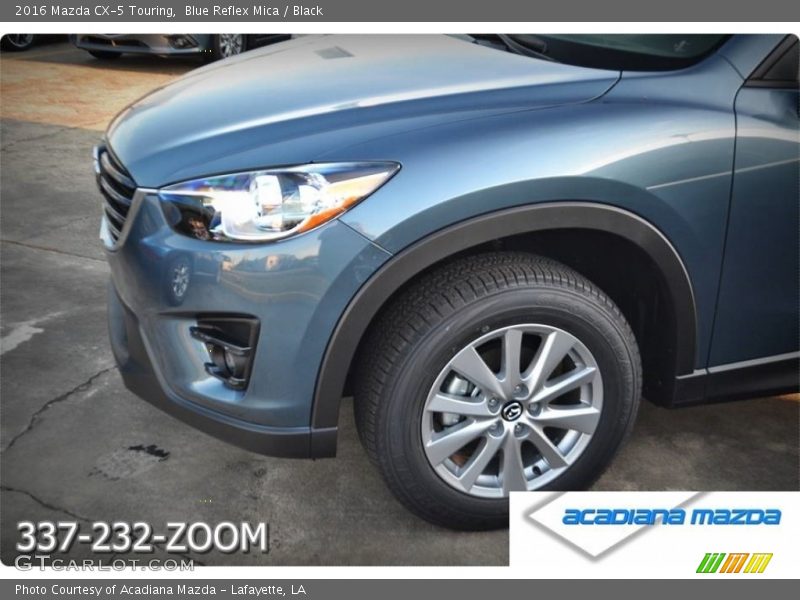 Blue Reflex Mica / Black 2016 Mazda CX-5 Touring