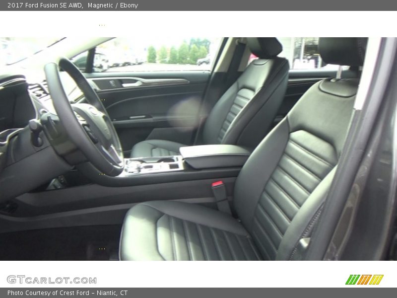 Magnetic / Ebony 2017 Ford Fusion SE AWD