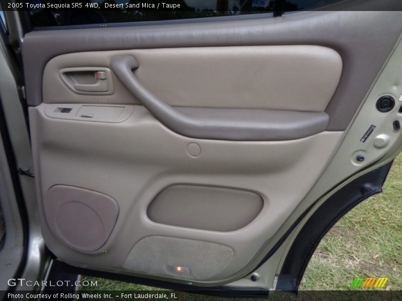 Desert Sand Mica / Taupe 2005 Toyota Sequoia SR5 4WD