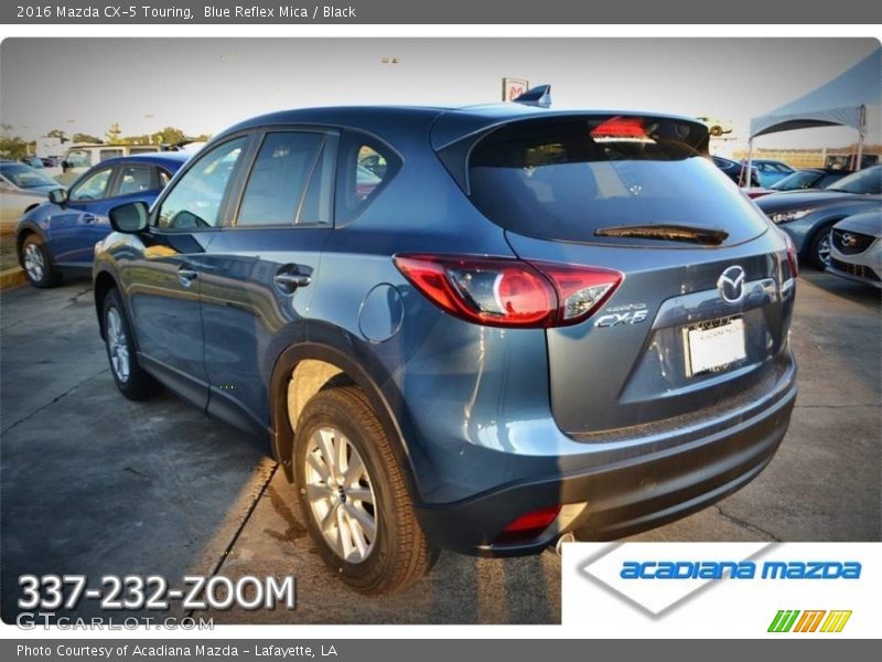 Blue Reflex Mica / Black 2016 Mazda CX-5 Touring