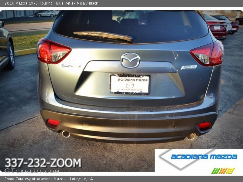 Blue Reflex Mica / Black 2016 Mazda CX-5 Touring