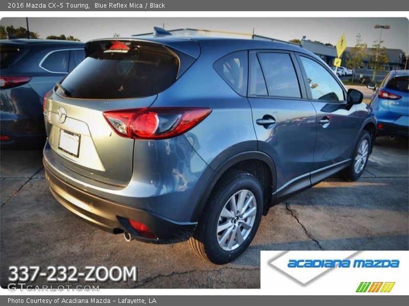 Blue Reflex Mica / Black 2016 Mazda CX-5 Touring