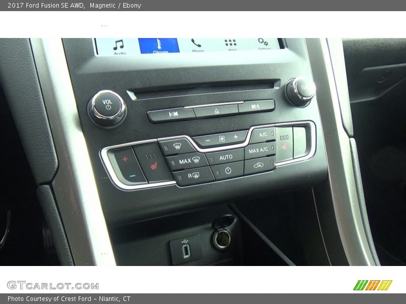 Magnetic / Ebony 2017 Ford Fusion SE AWD