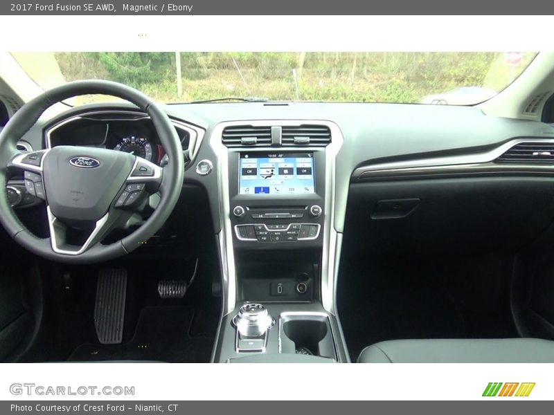 Magnetic / Ebony 2017 Ford Fusion SE AWD